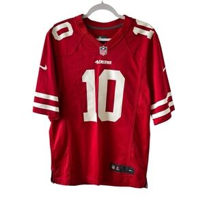 Nike NFL San Francisco 49ers Jimmy Garoppolo #10 On Field Football Jersey